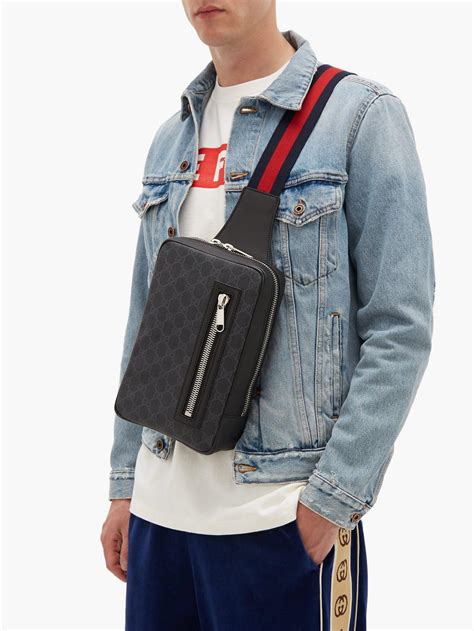 crossbody gucci mens bag